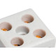 Conector Porcelana Brasfort 2 Polos 06Mm 8607 - Kit C/100 Conector Porcelana Brasfort 2 Polos 06Mm 8607 - Kit C/100