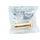 Visor Para Porta Brasfort Dourado 8535 Visor Para Porta Brasfort Dourado 8535