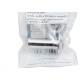 Visor Para Porta Brasfort Cromado 8534 Visor Para Porta Brasfort Cromado 8534