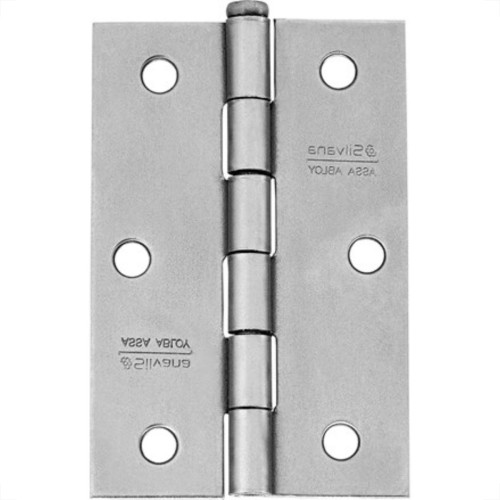 Dobradica Silvana Ferro Polido 3.1/2'' 850 90552 - Kit C/24 Dobradica Silvana Ferro Polido 3.1/2'' 850 90552 - Kit C/24