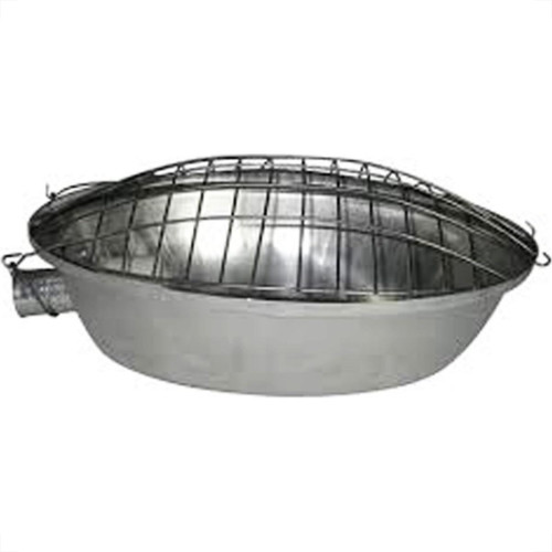 Luminaria Oval Real Vida Stand Com Grade E27 54 Luminaria Oval Real Vida Stand Com Grade E27 54