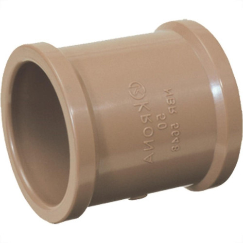 Luva Marrom Krona Liso Liso 32Mm 437 - Kit C/25