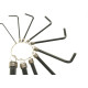 Chave Allen Brasfort 1,5 A 10Mm Com 10 Pecas 8216 Chave Allen Brasfort 1,5 A 10Mm Com 10 Pecas 8216