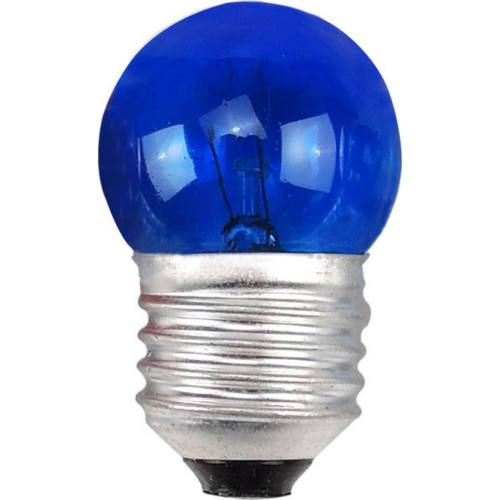 Lampada Bolinha Brasfort 07Wx220V Azul 8473 - Kit C/25 Lampada Bolinha Brasfort 07Wx220V Azul 8473 - Kit C/25