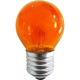 Lampada Bolinha Brasfort 15Wx127V Laranja 8482 - Kit C/25 Lampada Bolinha Brasfort 15Wx127V Laranja 8482 - Kit C/25