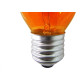 Lampada Bolinha Brasfort 15Wx127V Laranja 8482 - Kit C/25 Lampada Bolinha Brasfort 15Wx127V Laranja 8482 - Kit C/25