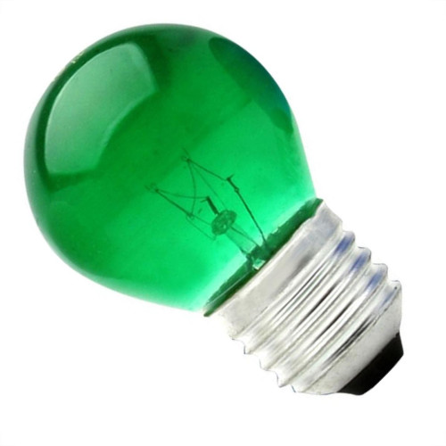 Lampada Bolinha Brasfort 15Wx127V Verde 8484 - Kit C/25 Lampada Bolinha Brasfort 15Wx127V Verde 8484 - Kit C/25