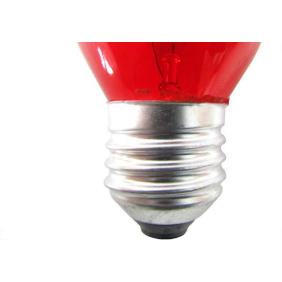 Lampada Bolinha Brasfort 15Wx127V Vermelha 8485 - Kit C/25 Lampada Bolinha Brasfort 15Wx127V Vermelha 8485 - Kit C/25