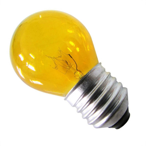 Lampada Bolinha Brasfort 15Wx220V Amarela 8487 - Kit C/25 Lampada Bolinha Brasfort 15Wx220V Amarela 8487 - Kit C/25