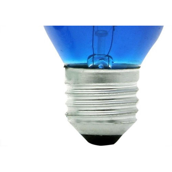 Lampada Bolinha Brasfort 15Wx220V Azul 8488 - Kit C/25 Lampada Bolinha Brasfort 15Wx220V Azul 8488 - Kit C/25