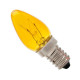 Lampada Chupeta Brasfort 07Wx127 Ambar E14 8495 - Kit C/25 Lampada Chupeta Brasfort 07Wx127 Ambar E14 8495 - Kit C/25