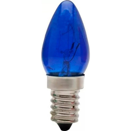 Lampada Chupeta Brasfort 07Wx220 Azul E14 8502 - Kit C/25 Lampada Chupeta Brasfort 07Wx220 Azul E14 8502 - Kit C/25