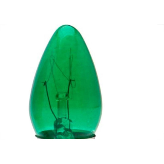 Lampada Chupeta Brasfort 07Wx220 Verde E14 8504 - Kit C/25 Lampada Chupeta Brasfort 07Wx220 Verde E14 8504 - Kit C/25