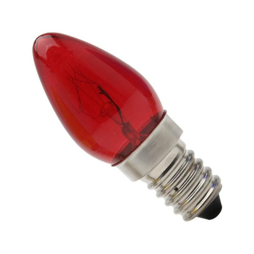 Lampada Chupeta Brasfort 07Wx220 Vermelha E14 8505 - Kit C/25 Lampada Chupeta Brasfort 07Wx220 Vermelha E14 8505 - Kit C/25