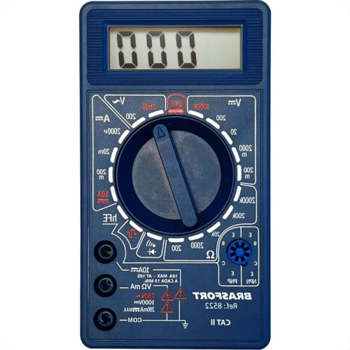 Multimetro Digital Brasfort Profissional 8522 Multimetro Digital Brasfort Profissional 8522
