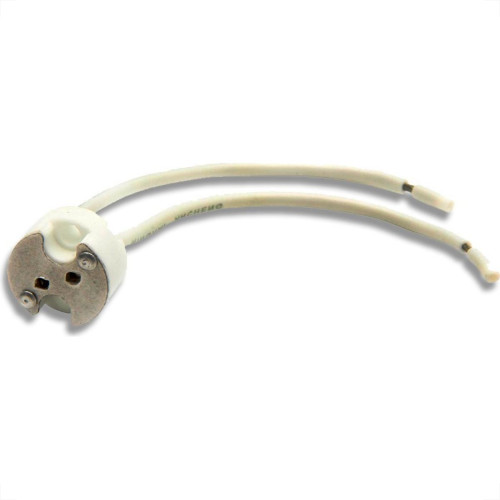 Soquete Dicroica Brasfort Com Rabicho 8543 - Kit C/20 Soquete Dicroica Brasfort Com Rabicho 8543 - Kit C/20