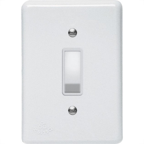 Kit C/3 - Conjunto Perlex''Branca''Com Placa(1Paralelo) 2...