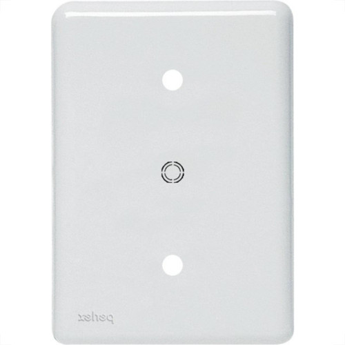 Kit C/2 - Placa Perlex Branca 4X2 (Cega+Furo) 23Pl0/6