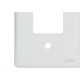 Kit C/4 - Placa Perlex Branca 4X2 (2 Saida) 23Pl2 Kit C/4 - Placa Perlex Branca 4X2 (2 Saida) 23Pl2