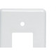 Kit C/4 - Placa Perlex Branca 4X2 (2 Saida) 23Pl2 Kit C/4 - Placa Perlex Branca 4X2 (2 Saida) 23Pl2