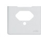 Kit C/4 - Placa Perlex Branca 4X2 (1 Saida+1Tomada) 23Pl2It Kit C/4 - Placa Perlex Branca 4X2 (1 Saida+1Tomada) 23Pl2It