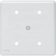 Placa Perlex Branca 4X4 (Cega+Furo) 23Pl00/66