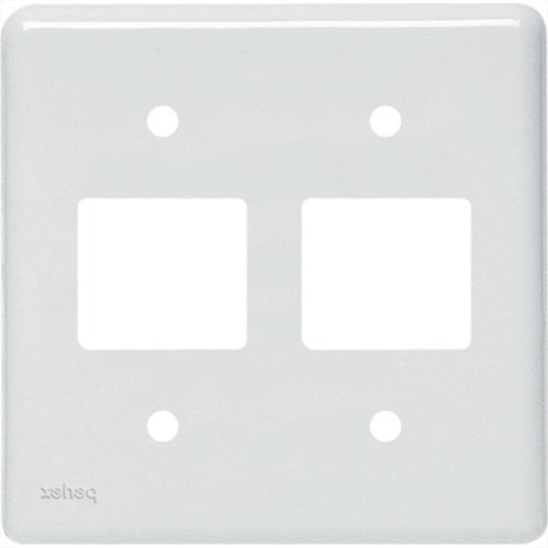 Kit C/4 - Placa Perlex Branca 4X4 (2 Saida+2 Saida) 23Pl22
