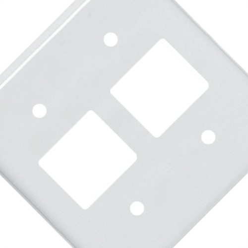 Kit C/4 - Placa Perlex Branca 4X4 (2 Saida+2 Saida) 23Pl22