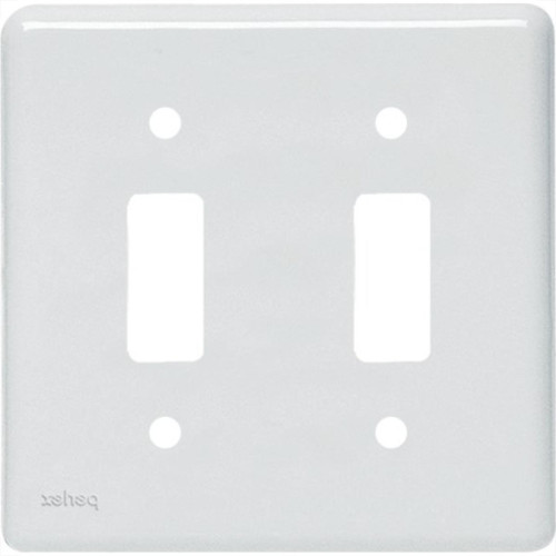 Placa Perlex Branca 4X4 (1 Saida+1 Saida) 23Pl11 Placa Perlex Branca 4X4 (1 Saida+1 Saida) 23Pl11