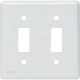 Placa Perlex Branca 4X4 (1 Saida+1 Saida) 23Pl11 Placa Perlex Branca 4X4 (1 Saida+1 Saida) 23Pl11