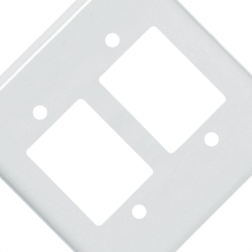 Kit C/4 - Placa Perlex Branca 4X4 (3 Saida+3 Saida) 23Pl33