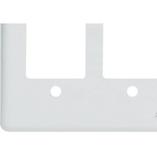 Kit C/4 - Placa Perlex Branca 4X4 (3 Saida+3 Saida) 23Pl33