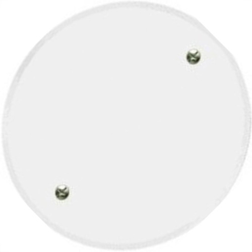 Placa Perlex Branca 4X4 (Redonda) 23Pl520 Placa Perlex Branca 4X4 (Redonda) 23Pl520