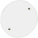 Placa Perlex Branca 4X4 (Redonda) 23Pl520 Placa Perlex Branca 4X4 (Redonda) 23Pl520