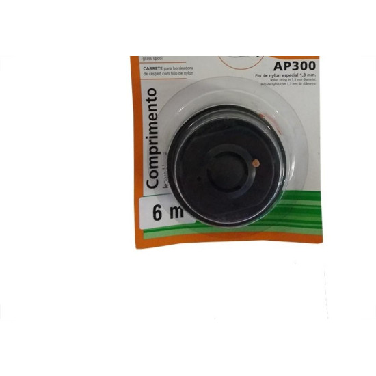Fio Nylon 1,3Mm/ 6M Tramontina 300W Fio Nylon 1,3Mm/ 6M Tramontina 300W