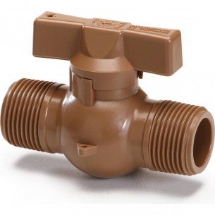Registro Esfera Pvc Polierg 3/4''Rosca Externa 3.31.036.0033 - Kit C/10 