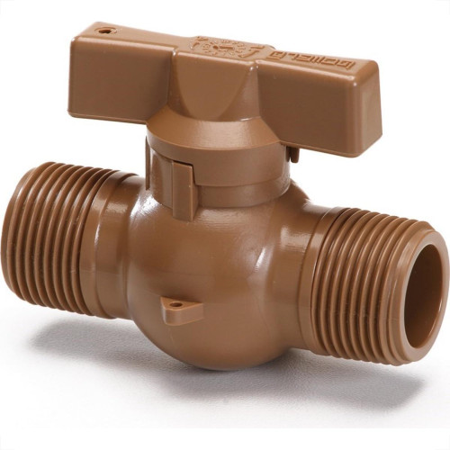 Registro Esfera Pvc Polierg 3/4''Rosca Externa 3.31.036.0033 - Kit C/10 Registro Esfera Pvc Polierg 3/4''Rosca Externa 3.31.036.0033 - Kit C/10