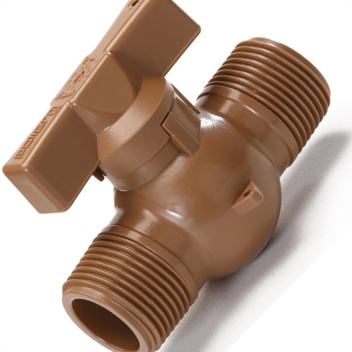 Registro Esfera Pvc Polierg 3/4''Rosca Externa 3.31.036.0033 - Kit C/10 Registro Esfera Pvc Polierg 3/4''Rosca Externa 3.31.036.0033 - Kit C/10