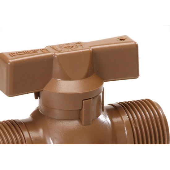 Registro Esfera Pvc Polierg 3/4''Rosca Externa 3.31.036.0033 - Kit C/10 Registro Esfera Pvc Polierg 3/4''Rosca Externa 3.31.036.0033 - Kit C/10