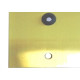 Placa Piso Latao 4X2 Passagem Cabo Pl42F Placa Piso Latao 4X2 Passagem Cabo Pl42F