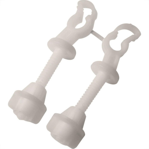 Parafuso Assento Sanitario Amanco Plastico Par 12067 Parafuso Assento Sanitario Amanco Plastico Par 12067