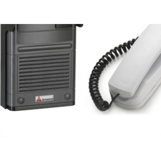 Porteiro Amelco Amm100 Cinza/Grafite Com Acionador 726020