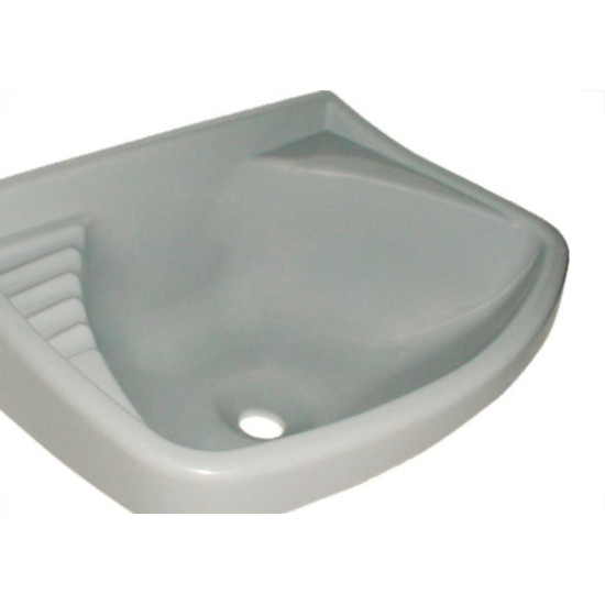 Lavatorio Plastico Astra Pequeno 36 X 26 Retangular Branco Lv0/Sc*Br1