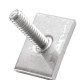 Perfilado Porca Losangular Com Pino 1/4'' P2790 - Kit C/100 Perfilado Porca Losangular Com Pino 1/4'' P2790 - Kit C/100