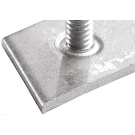 Perfilado Porca Losangular Com Pino 1/4'' P2790 - Kit C/100 Perfilado Porca Losangular Com Pino 1/4'' P2790 - Kit C/100