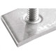Perfilado Porca Losangular Com Pino 1/4'' P2790 - Kit C/100 Perfilado Porca Losangular Com Pino 1/4'' P2790 - Kit C/100