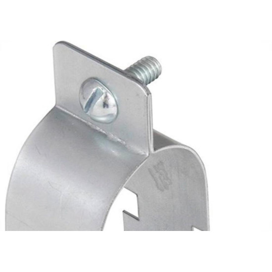 Abracadeira Tipo ''U'' Com Parafuso Perfilado 1.1/2'' 100 Pecas A0290