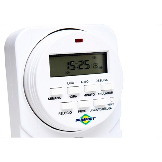 Timer Digital Brasfort Bivolt 8771 Timer Digital Brasfort Bivolt 8771