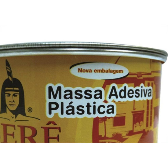 Massa Plastica Ibere 400G Cinza Com Catalizador - Kit C/12 Massa Plastica Ibere 400G Cinza Com Catalizador - Kit C/12