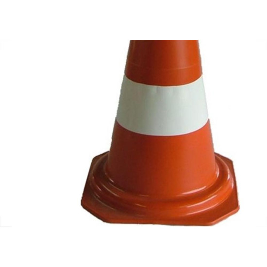 Cone Rigido Prosafety Plastico Laranja/Branco 70Cm Wps1916